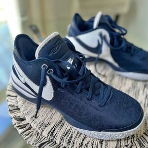 Nike Navy and White Sneakers